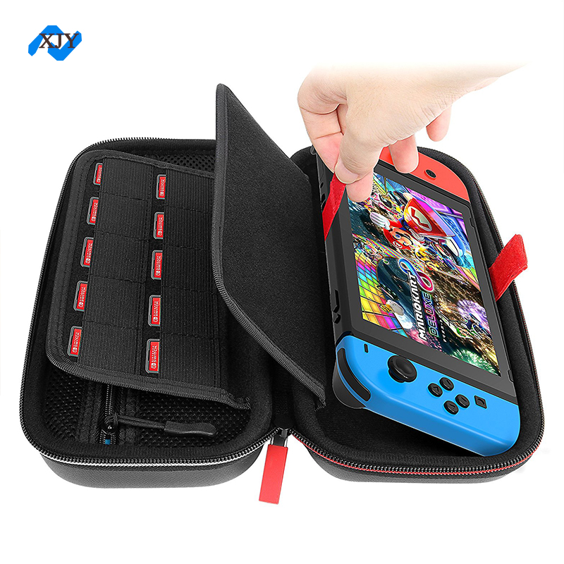Hard Storage Case Compatible with Nintendo Switch Lite,Unine Portable Travel Carry Cover Accessories Bundle kit,Games Protective Storage Cases,Carrying EVA Gaming Shell Bag